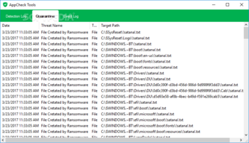 AppCheck Anti-Ransomware screenshot 3