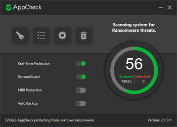 AppCheck Anti-Ransomware screenshot 2
