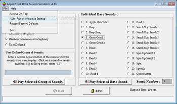 Apple 2 Disk Drive Sound Simulator screenshot 2