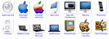Apple Icons screenshot