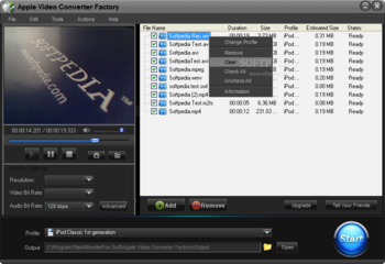 Apple Video Converter Factory screenshot 2