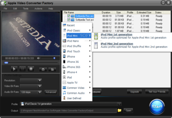 Apple Video Converter Factory screenshot 3