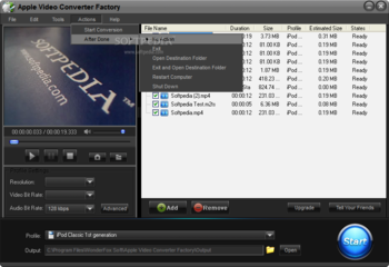 Apple Video Converter Factory screenshot 5