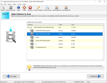 AppleXsoft Data Recovery Pro screenshot 2