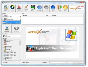 AppleXsoft Photo Recovery for Windows screenshot 2