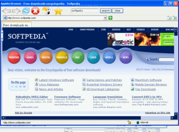 AppliArt Browser screenshot