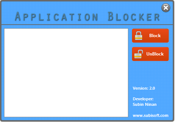 Application Blocker screenshot 2