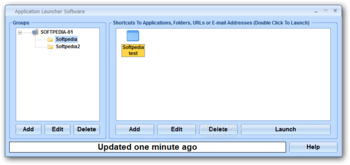 Application Launcher Software screenshot