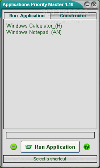 Applications Priority Master screenshot