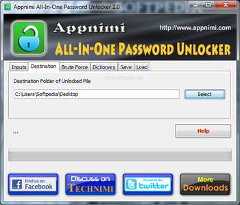 Appnimi All-In-One Password Unlocker screenshot 2