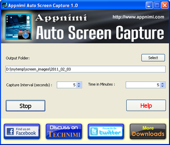 Appnimi Auto Screen Capture screenshot 2