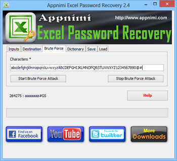 Appnimi Excel Password Recovery screenshot 3