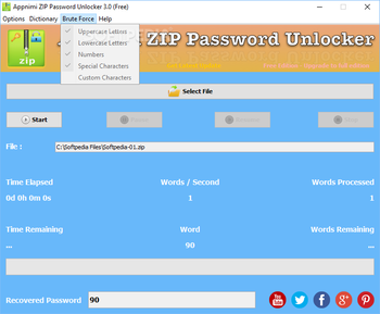 Appnimi ZIP Password Unlocker screenshot 4
