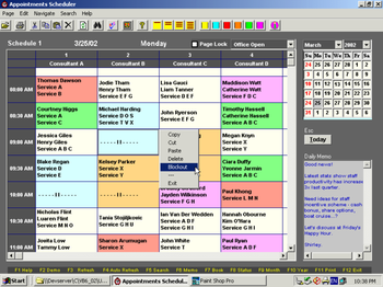 Appointment Book Network MLT Version screenshot