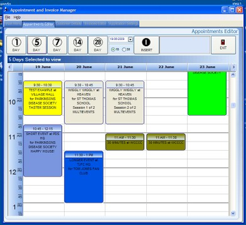 Appointment Invoice Manager screenshot