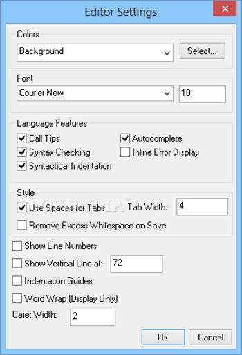 show line number in simply fortran