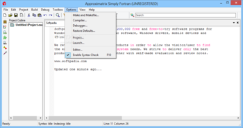 Approximatrix Simply Fortran screenshot 7