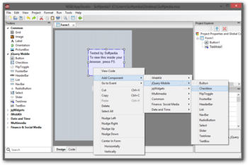 AppStudio screenshot 2