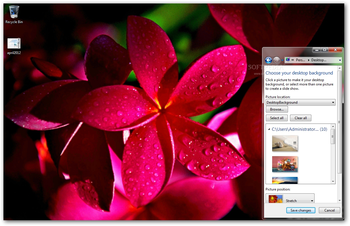 April 2012 Calendar Windows 7 Theme screenshot