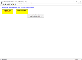 APT Sports Scheduler screenshot