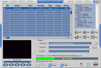 Apt Video Converter screenshot 2