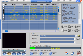Apt Video Converter screenshot 3