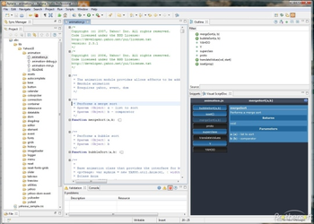 Aptana Studio screenshot 2
