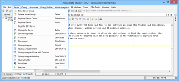 Aqua Data Studio screenshot 4