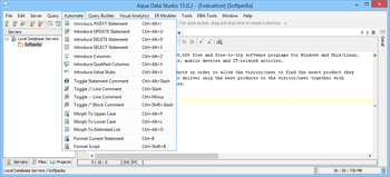 Aqua Data Studio screenshot 6