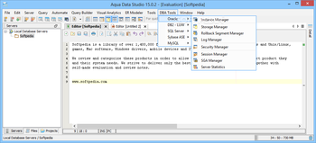 Aqua Data Studio screenshot 9
