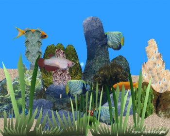 Aquarium Screensaver screenshot