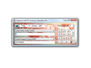 Aquarius Soft PC Currency Calculator Pro screenshot 3