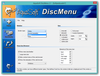 AquaSoft DiscMenu screenshot 2