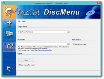 AquaSoft DiscMenu screenshot 3