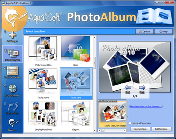 AquaSoft PhotoAlbum screenshot 2