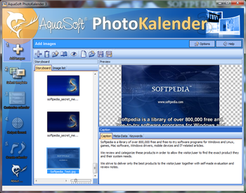 AquaSoft PhotoKalender screenshot