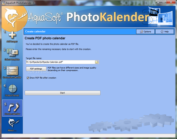AquaSoft PhotoKalender screenshot 6