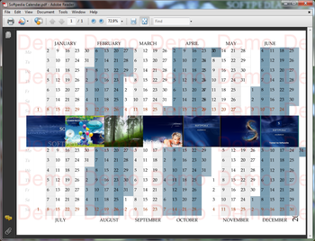 AquaSoft PhotoKalender screenshot 8