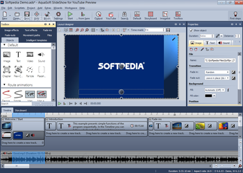 AquaSoft SlideShow for YouTube screenshot