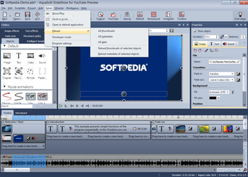 AquaSoft SlideShow for YouTube screenshot 7