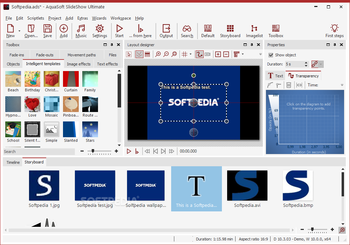 AquaSoft SlideShow Ultimate screenshot 2