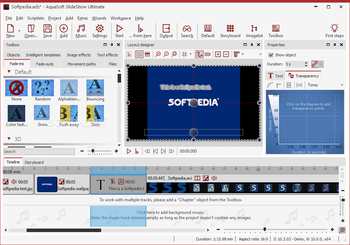 AquaSoft SlideShow Ultimate screenshot 5