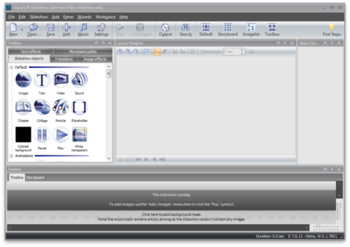AquaSoft SlideShow Ultimate screenshot