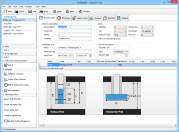 AquiferTest Pro screenshot