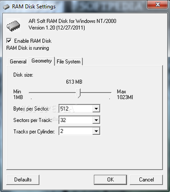 AR Soft RAM Disk screenshot 2