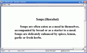Arabic Cuisine Ebook screenshot
