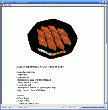 Arabic Cuisine Ebook screenshot 3