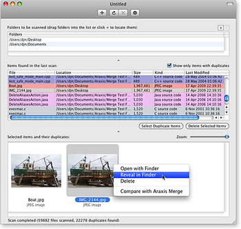 Araxis Find Duplicate Files screenshot 2