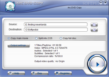 Arc DVD Copy screenshot