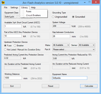 Arc-Flash-Analytics screenshot 4